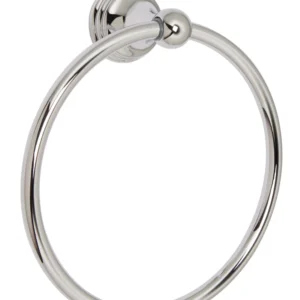 Huntington Brass Towel Ring In Chrome