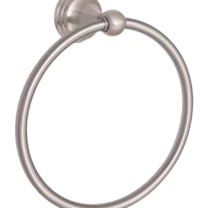 Huntington Brass Towel Ring In Satin Nickel