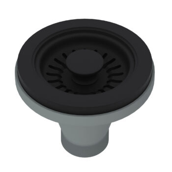 ROHL Basket Strainer In Matte Black