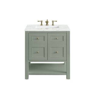 Breckenridge 30" Single Vanity, Smokey Celadon