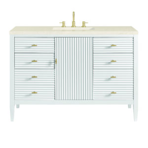 Myrrin 48" Single Vanity, Bright White