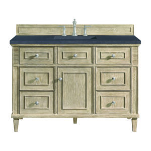 Lorelai 48" Single Vanity, Whitewashed Oak