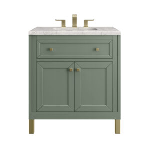 Chicago 30" Single Vanity, Smokey Celadon