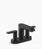 Kohler Hint Centerset bathroom sink faucet, 1.2 gpm – Matte Black