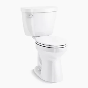 Kohler Cimarron ContinuousClean ST two-piece elongated toilet, 1.28 gpf – White