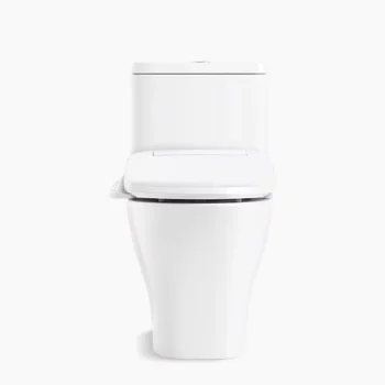 Kohler Reach‚ Curv Hidden cord one-piece compact elongated toilet with skirted trapway, dual-flush - White - Image 2