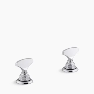 Kohler Artifacts T-handle bathroom sink faucet handles – Polished Chrome