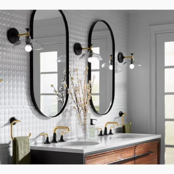 Kohler Tone Widespread bathroom sink faucet, 1.0 gpm - Polished Chrome - Image 13