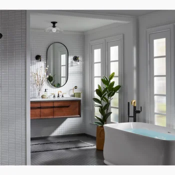 Kohler Tone Widespread bathroom sink faucet, 1.0 gpm - Polished Chrome - Image 11