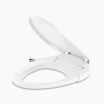 Kohler PureWash M300 Elongated manual bidet toilet seat - White - Image 2