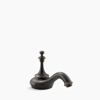 Kohler Artifacts with Tea design Bathroom sink faucet spout with Tea design, 1.2 gpm - Oil-Rubbed Bronze