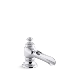 Kohler Artifacts with Flume design Bathroom sink faucet spout with Flume design, 1.2 gpm – Polished Chrome