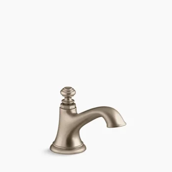 Kohler Artifacts with Bell design Bathroom sink faucet spout with Bell design, 1.2 gpm - Vibrant Brushed Bronze