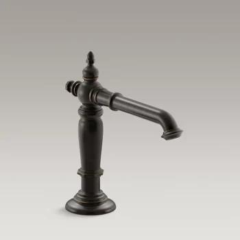 Kohler Artifacts Bathroom sink faucet spout with Column design, 1.2 gpm - Oil-Rubbed Bronze