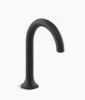 Kohler Occasion Bathroom sink faucet spout with Cane design, 1.0 gpm – Matte Black