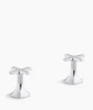 Kohler Occasion Cross bathroom sink faucet handles – Polished Chrome