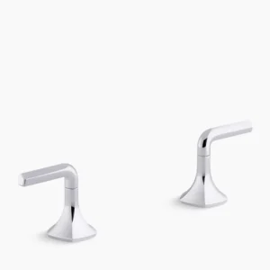 Kohler Occasion Lever bathroom sink faucet handles – Polished Chrome