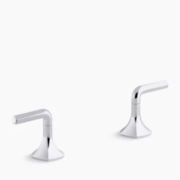 Kohler Occasion Lever bathroom sink faucet handles - Polished Chrome