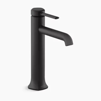 Kohler Occasion Tall single-handle bathroom sink faucet, 1.0 gpm - Matte Black