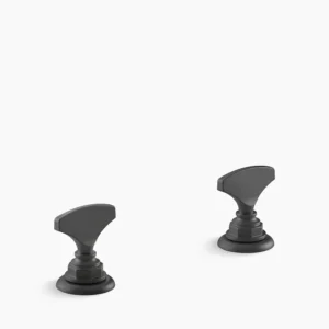 Kohler Artifacts T-handle bathroom sink faucet handles – Matte Black