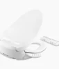 Kohler PureWash E700 Elongated bidet toilet seat with remote control – White