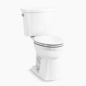 Kohler Kelston Two-piece elongated toilet, 1.28 gpf – White