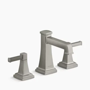 Kohler Riff Widespread bathroom sink faucet, 1.0 gpm – Vibrant Brushed Nickel