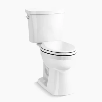 Kohler Kelston ContinuousClean ST two-piece elongated toilet, 1.28 gpf - White