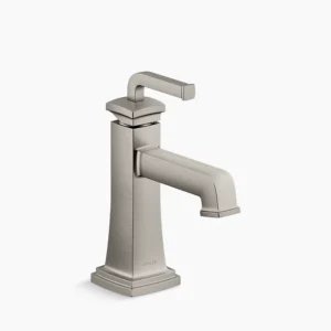 Kohler Riff Single-handle bathroom sink faucet, 1.0 gpm – Vibrant Brushed Nickel
