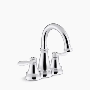 Kohler Bellera Centerset bathroom sink faucet, 1.0 gpm - Polished Chrome
