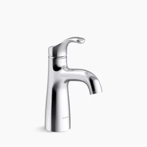 Kohler Simplice Single-handle bathroom sink faucet, 1.0 gpm – Polished Chrome