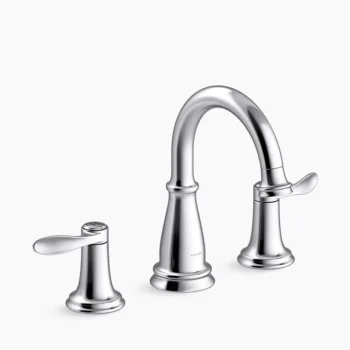 Kohler Bellera Widespread bathroom sink faucet, 1.0 gpm - Polished Chrome