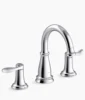 Kohler Bellera Widespread bathroom sink faucet, 1.0 gpm – Polished Chrome