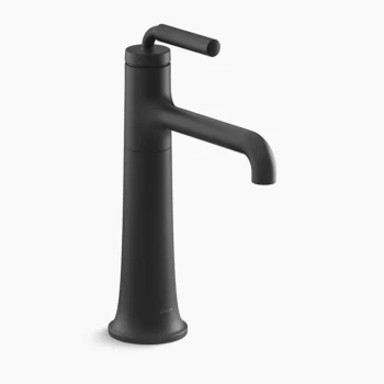 Kohler Tone Tall single-handle bathroom sink faucet, 1.0 gpm - Matte Black