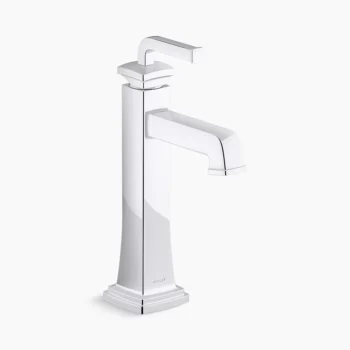 Kohler Riff Tall single-handle bathroom sink faucet, 1.0 gpm - Polished Chrome