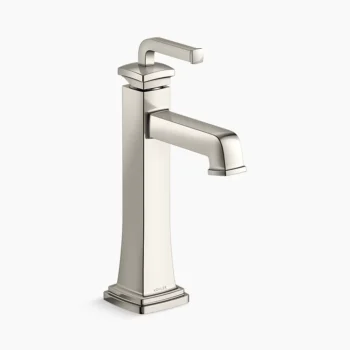 Kohler Riff Tall single-handle bathroom sink faucet, 1.0 gpm - Vibrant Polished Nickel