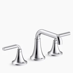 Kohler Tone Widespread bathroom sink faucet, 1.0 gpm – Polished Chrome