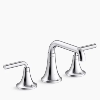 Kohler Tone Widespread bathroom sink faucet, 1.0 gpm - Polished Chrome