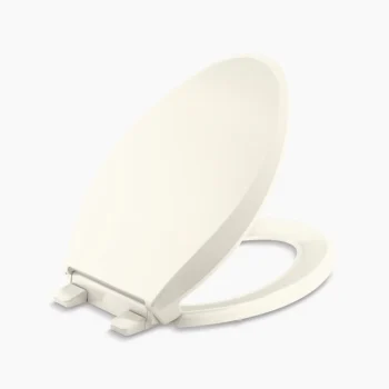 Kohler Cachet ReadyLatch Quiet-Close‚ elongated toilet seat - Biscuit