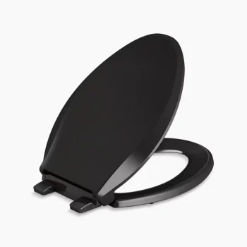 Kohler Cachet ReadyLatch Quiet-Close‚ elongated toilet seat - Black