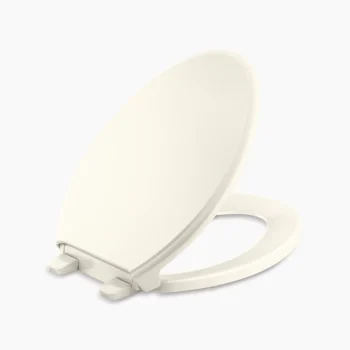Kohler Glenbury‚ ReadyLatch Quiet-Close‚ elongated toilet seat - Biscuit