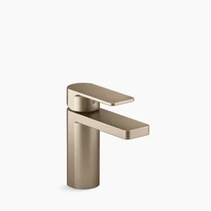 Kohler Parallel Single-handle bathroom sink faucet, 1.0 gpm – Vibrant Brushed Bronze