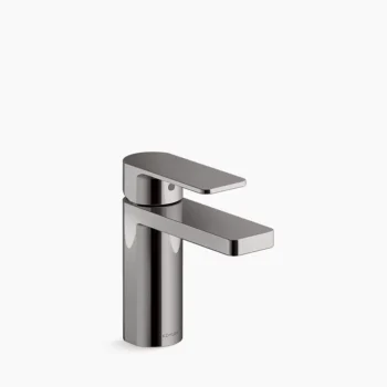 Kohler Parallel Single-handle bathroom sink faucet, 1.0 gpm - Vibrant Titanium