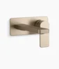 Kohler Parallel Wall-mount single-handle bathroom sink faucet, 1.2 gpm – Vibrant Brushed Bronze