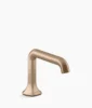 Kohler Occasion Bathroom sink faucet spout with Straight design, 1.0 gpm – Vibrant Brushed Bronze