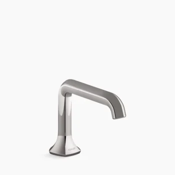 Kohler Occasion Bathroom sink faucet spout with Straight design, 1.0 gpm - Vibrant Titanium