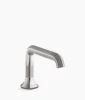 Kohler Occasion Bathroom sink faucet spout with Straight design, 1.0 gpm – Vibrant Titanium