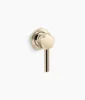 Kohler Occasion Wall-mount bathroom sink faucet handle – Vibrant French Gold