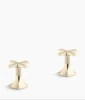 Kohler Occasion Cross bathroom sink faucet handles – Vibrant French Gold