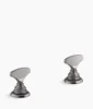 Kohler Artifacts T-handle bathroom sink faucet handles – Vibrant Titanium